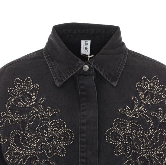 26FW 리우조 셔츠 UF6193D0372 87520 BLACK - LIU JO