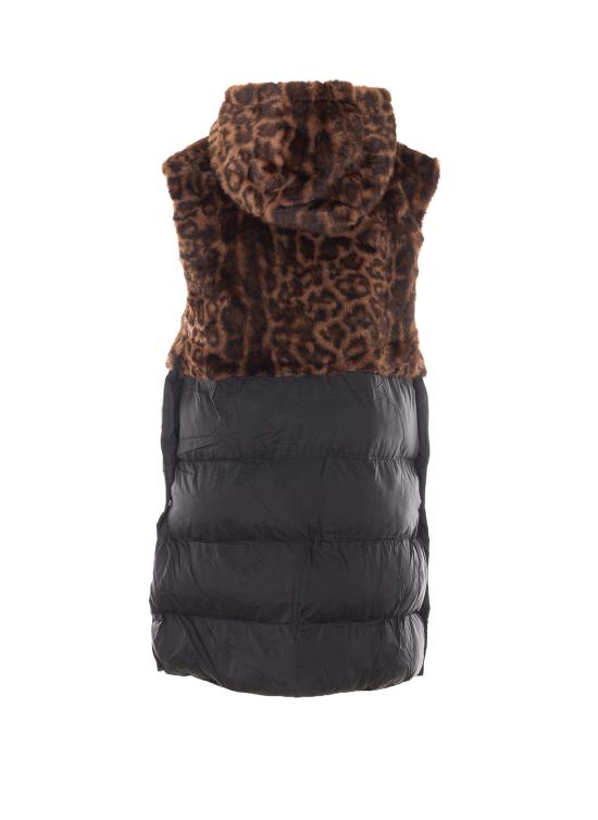 26FW 리우조 베스트 2F6052T0300 D5266 BLACK - LIU JO