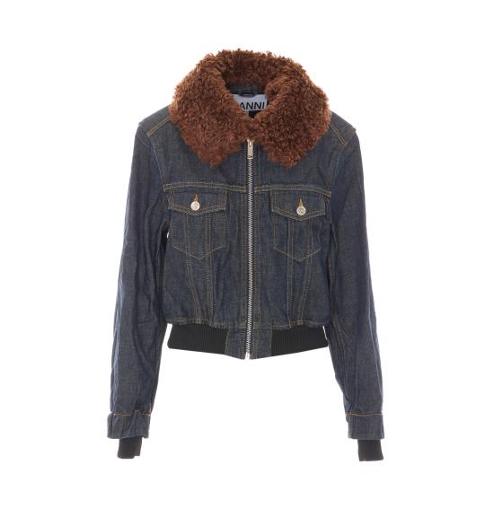 26FW 가니 수트 자켓 A1130014 077 BLUE