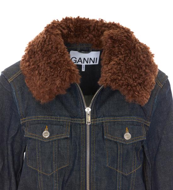 26FW 가니 수트 자켓 A1130014 077 BLUE - GANNI