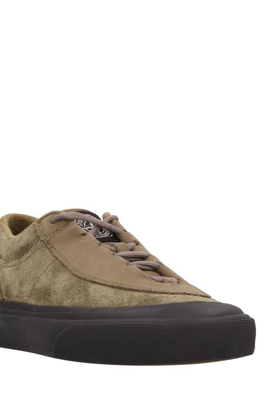 26FW 스톤 아일랜드 로우탑 트레이너 컴퍼스 로고 패치 스웨이드 스니커즈 S100020S0539 - STONE ISLAND