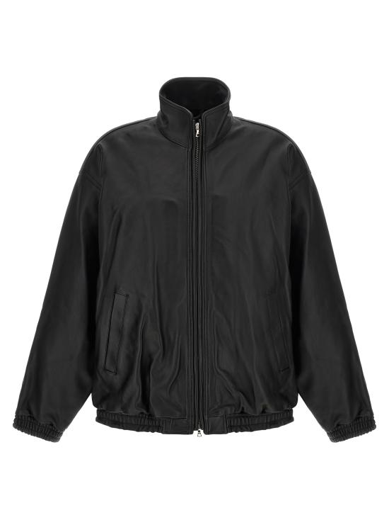 26FW 슈타인 가죽 자켓 ST1553BLACK