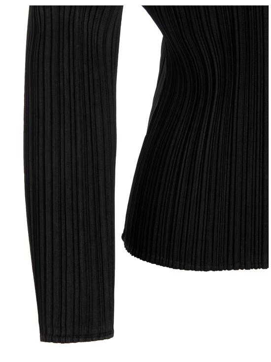 26FW 플리츠플리즈 탑 PP68JK10415 Black - PLEATS PLEASE