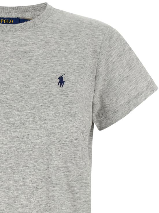 26FW 폴로 랄프로렌 클래식 핏 포니 로고 자수 티셔츠 211B14605030 Gray - POLO RALPH LAUREN