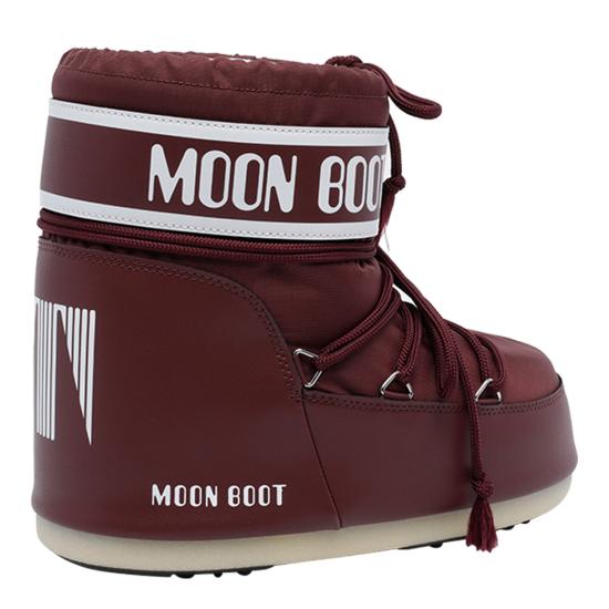 26FW 문부츠 아이콘 나일론 로우 부츠 1409340 D013 RED - MOON BOOT