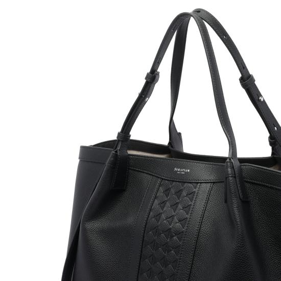 26FW 세라피안 토트백 SRCMOWLL684542A 001 BLACK - SERAPIAN