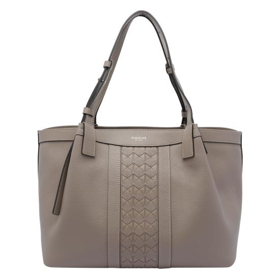 26FW 세라피안 토트백 SRCMOWLL684532A 075 BROWN
