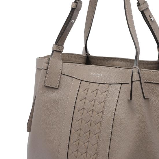 26FW 세라피안 토트백 SRCMOWLL684532A 075 BROWN - SERAPIAN