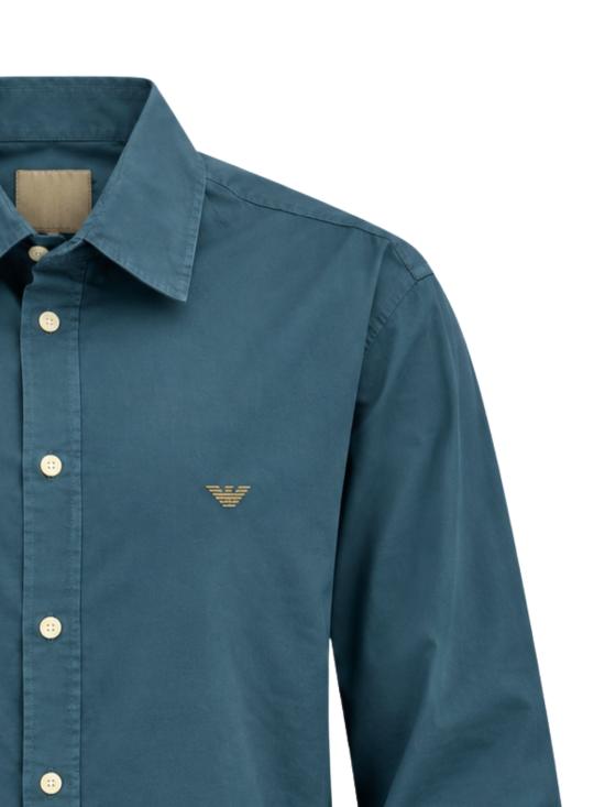 26FW 엠포리오 아르마니 셔츠 EM001088AF28384 UB102 BLUE - EMPORIO ARMANI