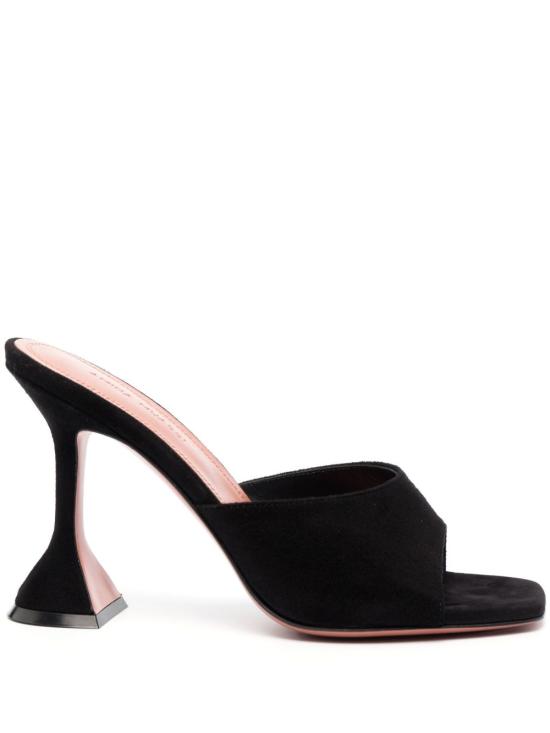 26FW 아미나 무아디 샌들 LUPITASLIPPER95 BLACK SUEDE