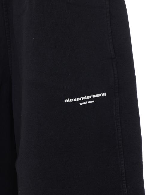 26FW 알렉산더 왕 팬츠 1CC4264065 011 WASHED BLACK - ALEXANDER WANG