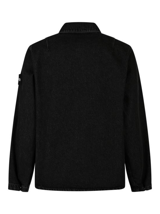 26FW 스톤 아일랜드 셔츠 1200002 S0J32VJ902 BLACK MEDIUM WASH - STONE ISLAND