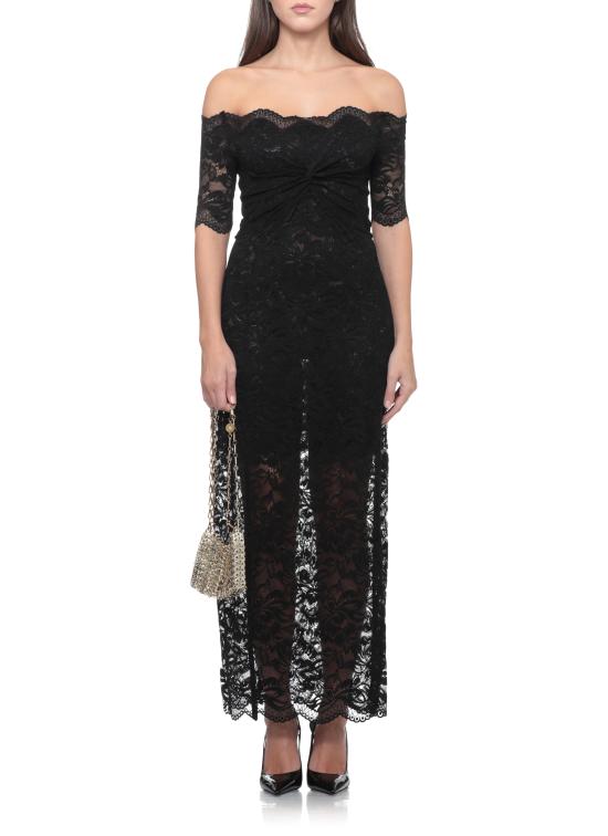 26FW 파코라반 미디 원피스 26AJRO106PA0170 P001 BLACK - PACO RABANNE