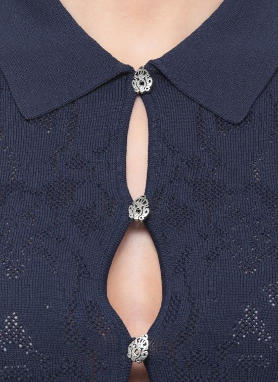 26FW 돈답 가디건 DT498 M01068D2890 BLUE - DONDUP