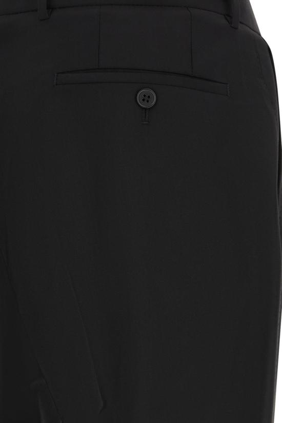 26FW 꼬르넬리아니 스트레이트 팬츠 285A082A68563 020 Black - CORNELIANI