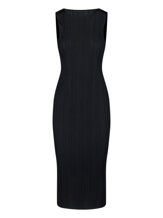 26FW 플리츠플리즈 미디 원피스 PP68JH114 15 BLACK