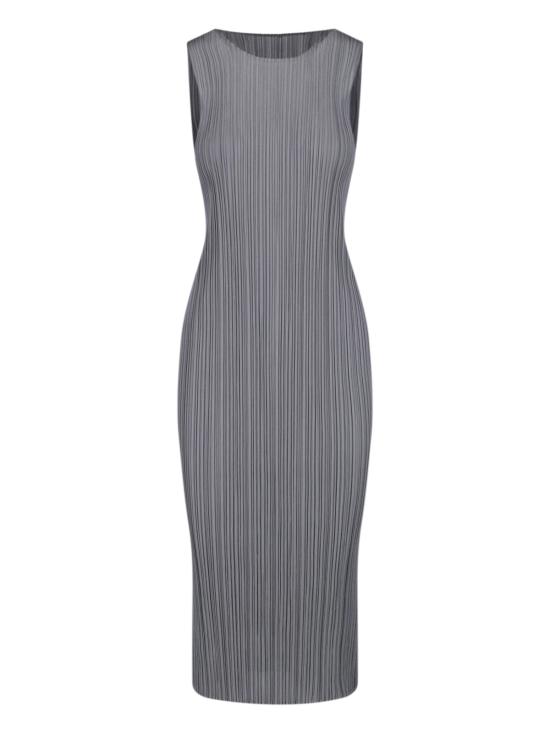 26FW 플리츠플리즈 미디 원피스 PP68JH114 12 GREY