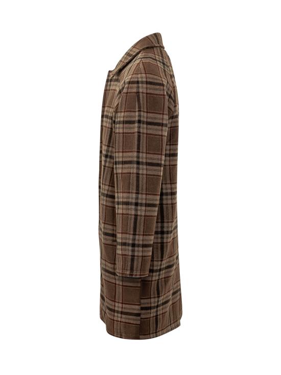 26FW 아르떼 앤트워프 트렌치 코트 AW26057C 901 PLAID - ARTE ANTWERP
