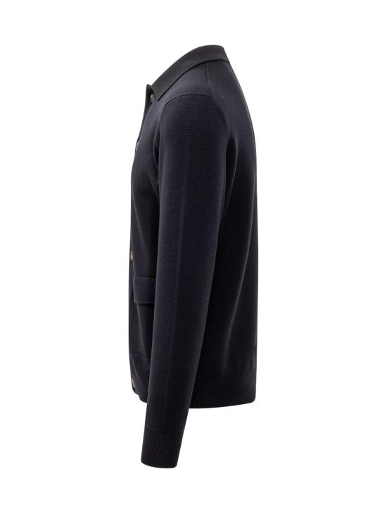 26FW 필리포 드 로렌티스 가디건 FJ1MLTPWM14M 881 INCHIOSTRO - FILIPPO DE LAURENTIIS