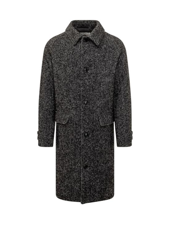 26FW 세바고 트렌치 코트 76122BW A09 GREY BLACK