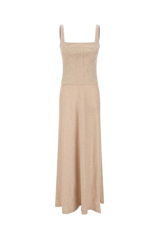 26FW 지오바니 베딘 원피스 GBFW26509L SAND Neutrals