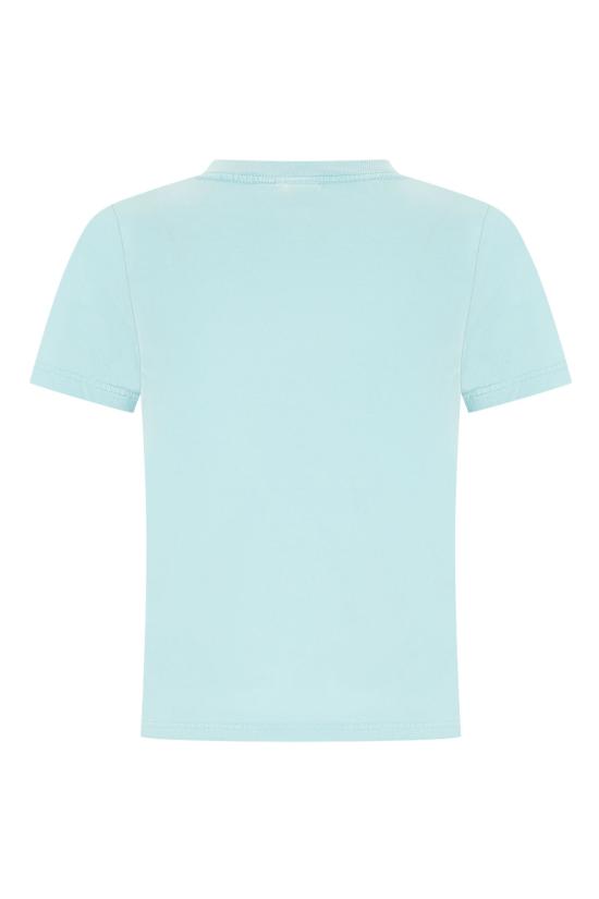26FW 끌로에 반팔 티셔츠 CH26AJH08080 47C DREAMY TURQUOISE - CHLOE