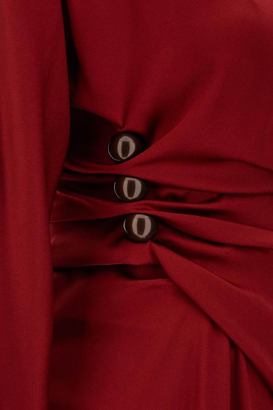 26FW 랑방 원피스 RWDR00786390H26 300 Red - LANVIN