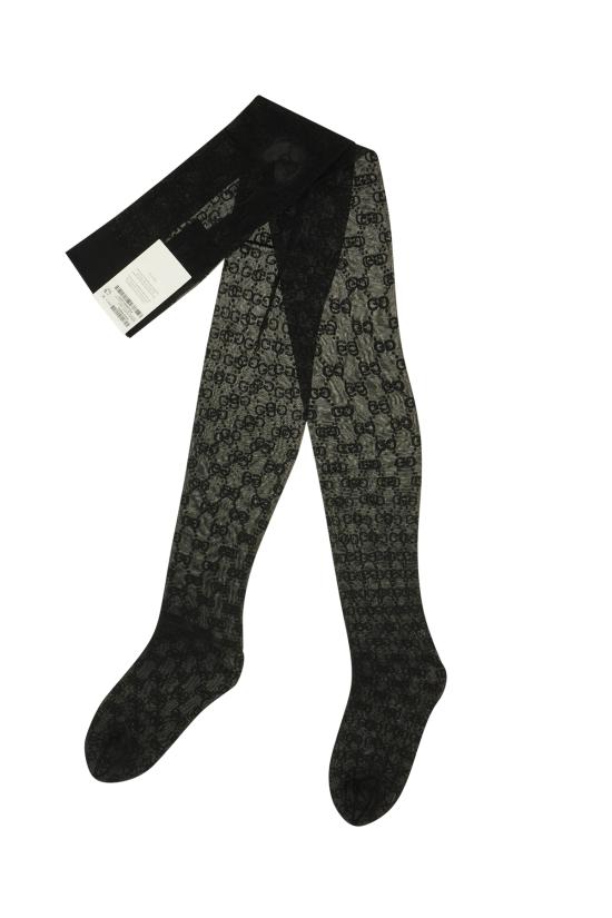26FW 구찌 GG 스트레치 나일론 타이츠 A006403GARH 1000 Black