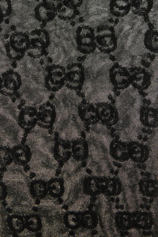 26FW 구찌 GG 스트레치 나일론 타이츠 A006403GARH 1000 Black - GUCCI