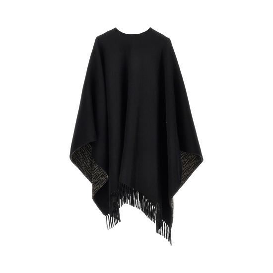 26FW 펜디 케이프 FXX041B1VZ Black - FENDI