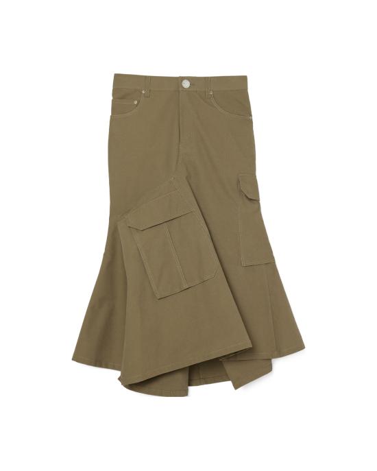 26FW 마크제이콥스 미디 스커트 2F6RSK026W12 388 utility khaki