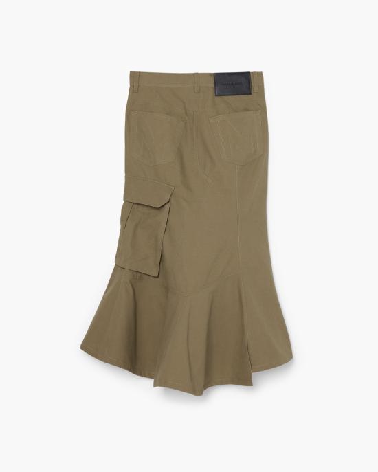 26FW 마크제이콥스 미디 스커트 2F6RSK026W12 388 utility khaki - MARC JACOBS