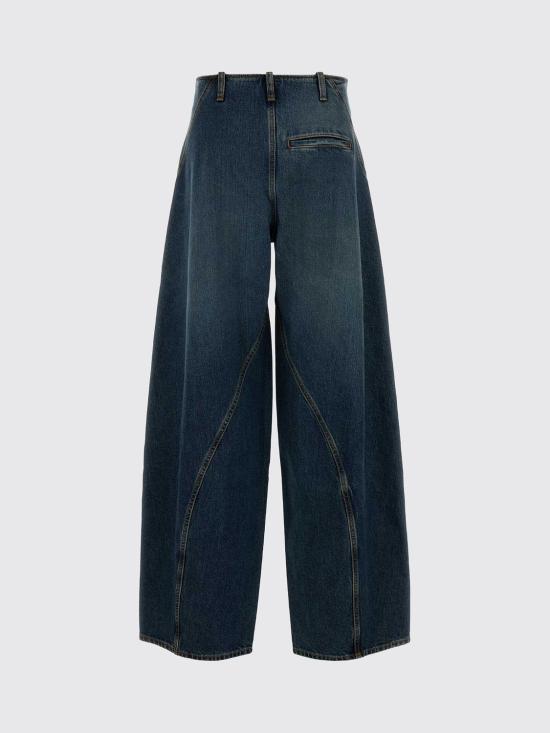 26FW 알라이아 데님 카고 진 AA9P1256D007B 517 Blue - ALAIA