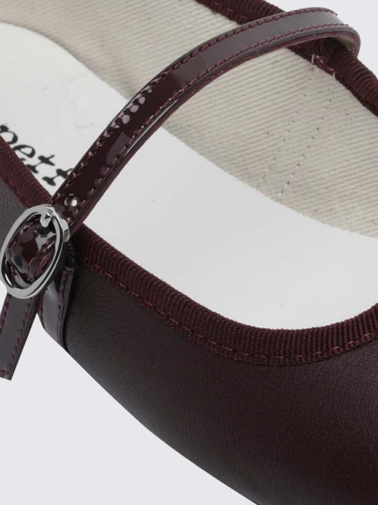 26FW 레페토 조지아나 플랫슈즈 V4222VVE 1415 Red - REPETTO