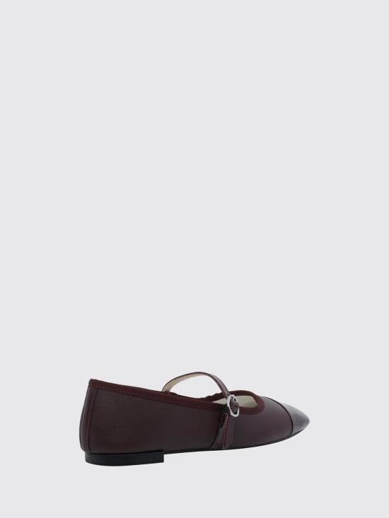 26FW 레페토 조지아나 플랫슈즈 V4222VVE 1415 Red - REPETTO