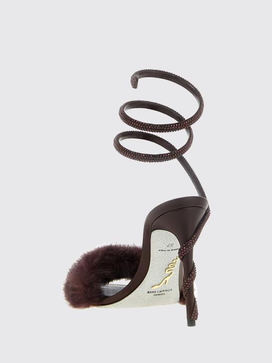 26FW 르네 카오빌라 힐/펌프스 C12933105RS06 Y432 Burgundy - RENE CAOVILLA