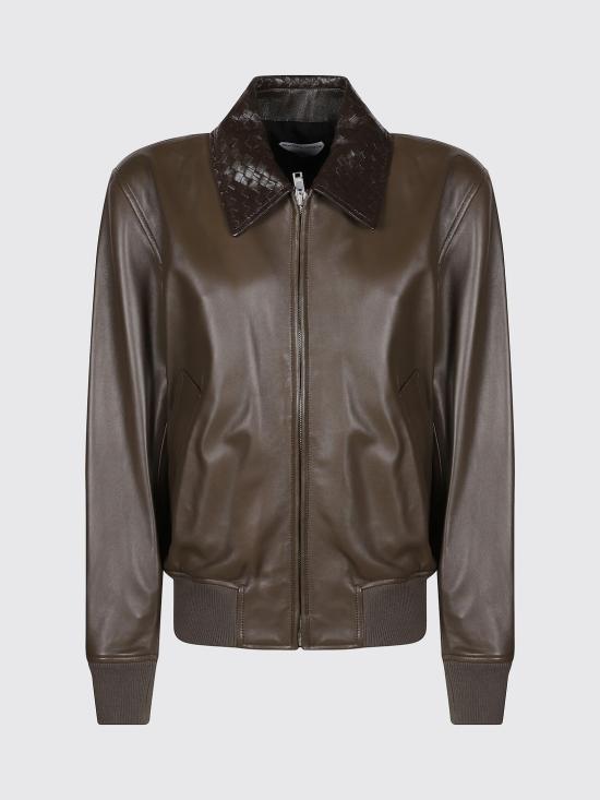 26FW 보테가베네타 셔츠 874736V61D0 3476 Green - BOTTEGA VENETA