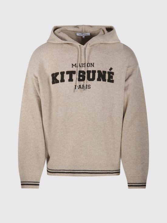 26FW 메종키츠네 긴팔 티셔츠 MRMKJ08KT1171 0557 Nude - MAISON KITSUNE