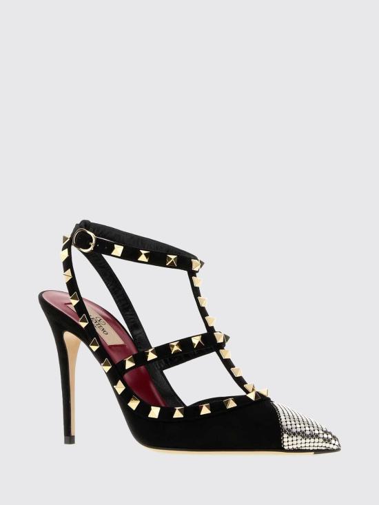 26FW 발렌티노 가라바니 힐/펌프스 S0393PDR HYM Black - VALENTINO GARAVANI