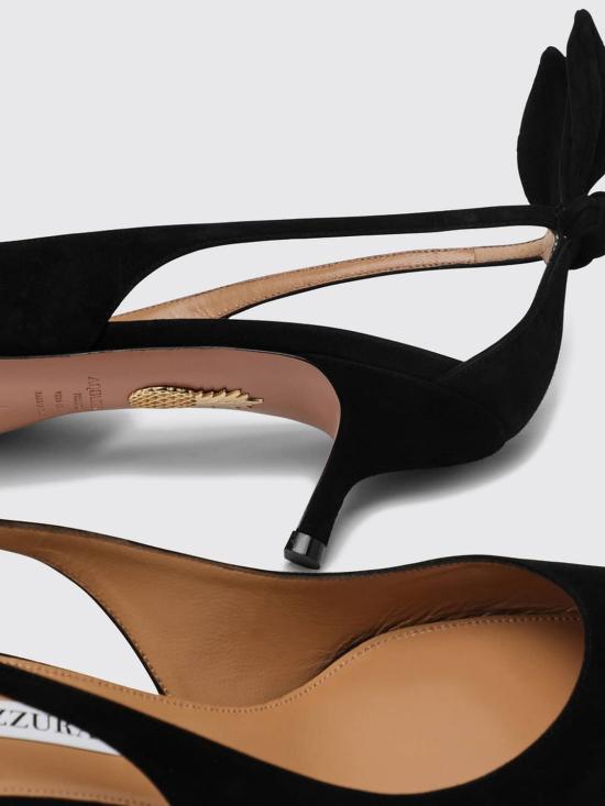 26FW 아쿠아주라 힐/펌프스 DENMIDP2SUE 000 Black - AQUAZZURA