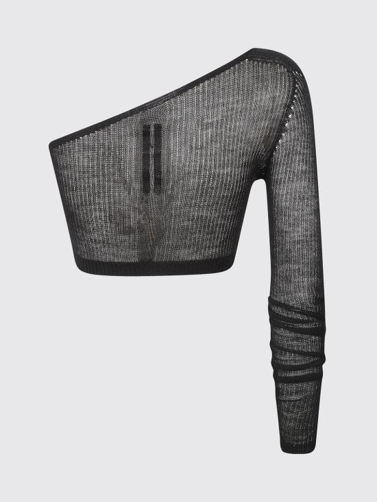 26FW 릭 오웬스 셔츠 RP02F5672RIBWSL 09 Black - RICK OWENS