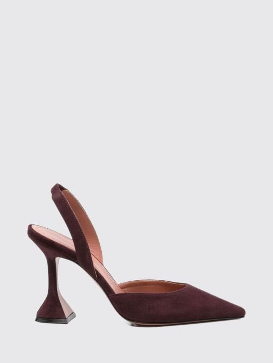 26FW 아미나 무아디 힐/펌프스 18S366534HOL MERLOT Burgundy