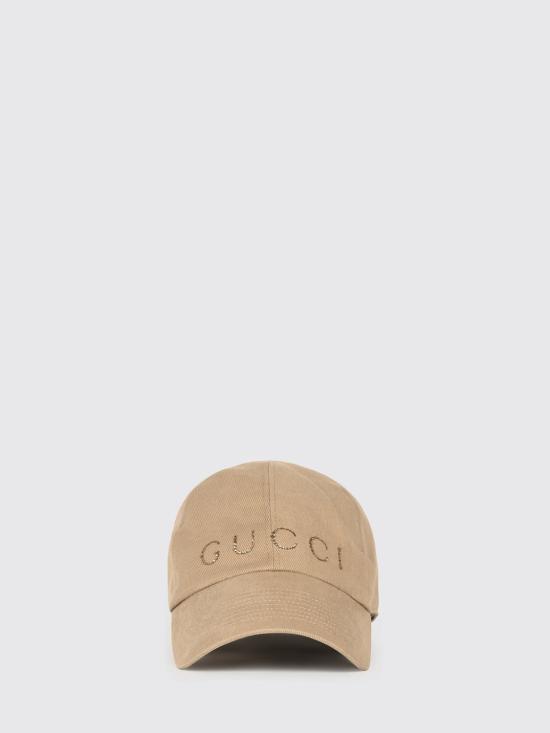 26FW 구찌 크리스탈 로고 볼캡 A005HY3HBNR 9800 Camel - GUCCI