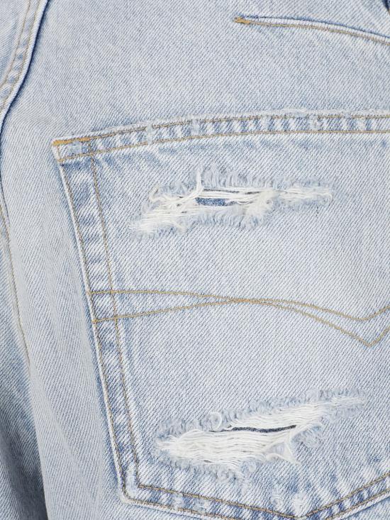 26FW 발렌시아가 트위스티드 심 진 A001OTTBP48 4020 Denim - BALENCIAGA