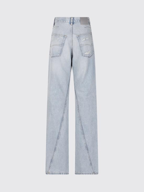26FW 발렌시아가 트위스티드 심 진 A001OTTBP48 4020 Denim - BALENCIAGA
