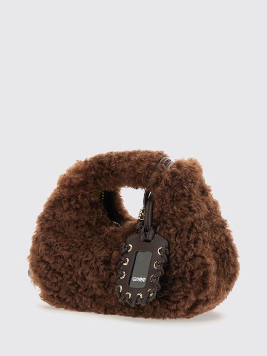 26FW 가니 토트백 C1040043 ZWX Brown - GANNI