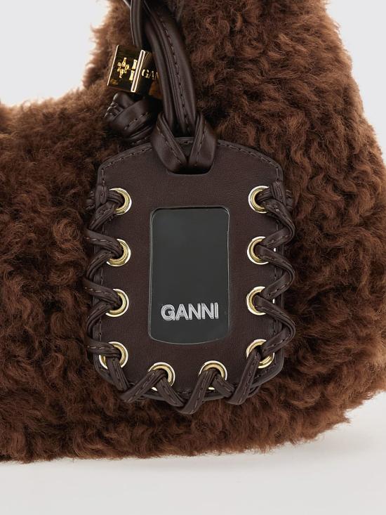 26FW 가니 토트백 C1040043 ZWX Brown - GANNI