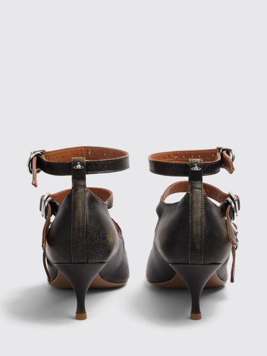 26FW 비비안웨스트우드 힐/펌프스 74140001WL00FC P410 Black - VIVIENNE WESTWOOD