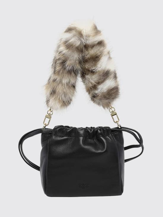 26FW 핑코 토트백 107635A3M8 ZM5Y Black - PINKO