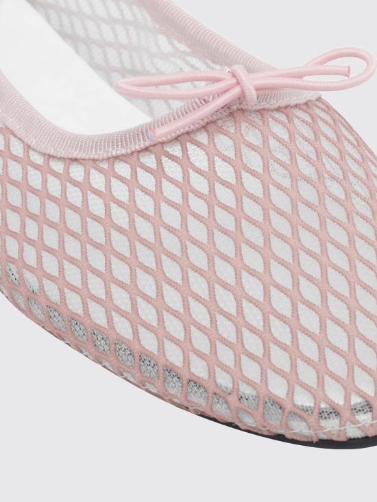 26FW 레페토 플랫 슈즈 V4210GMESH 1411 Pink - REPETTO